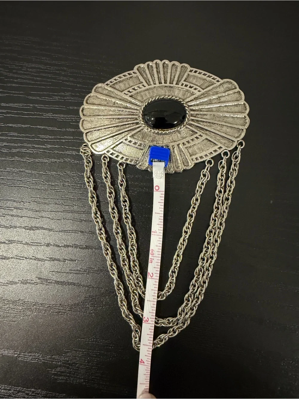 Vintage large silver